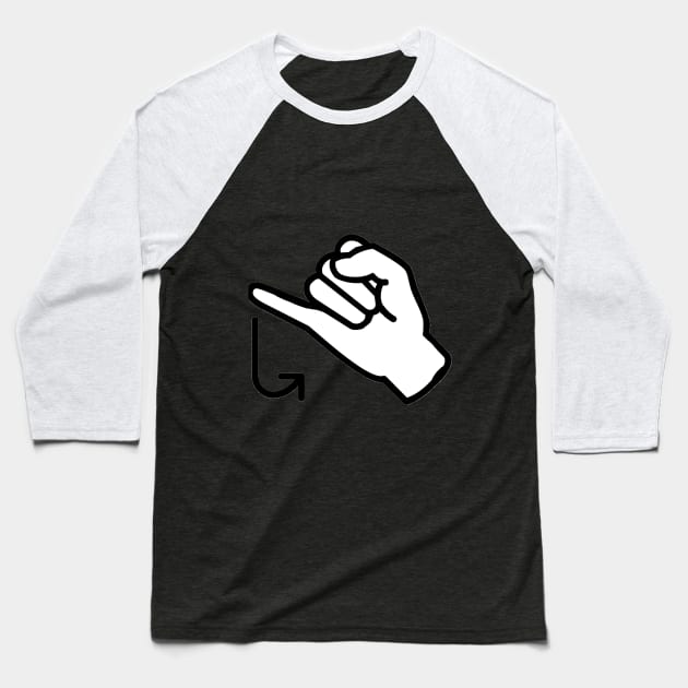 american sign language gift Baseball T-Shirt by Rabie